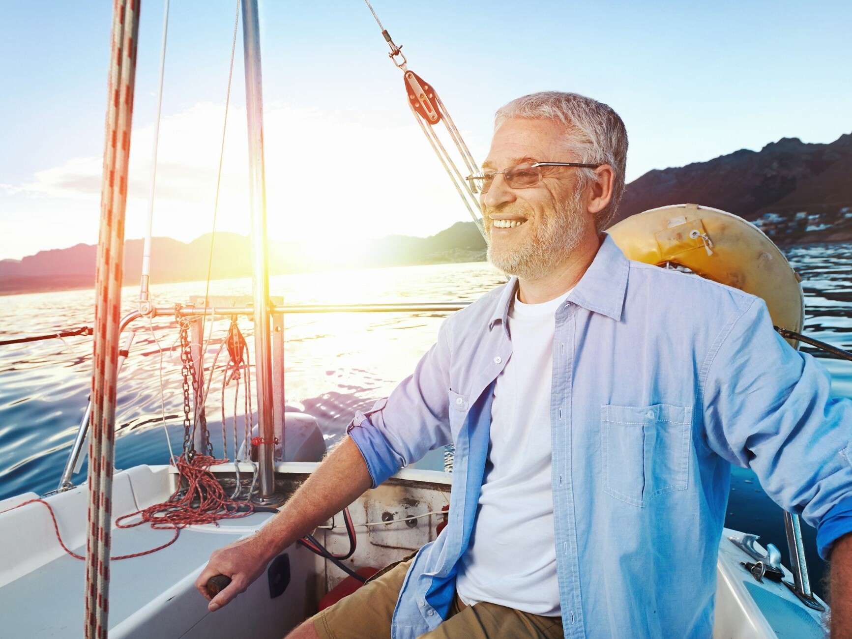 happy retired senior image